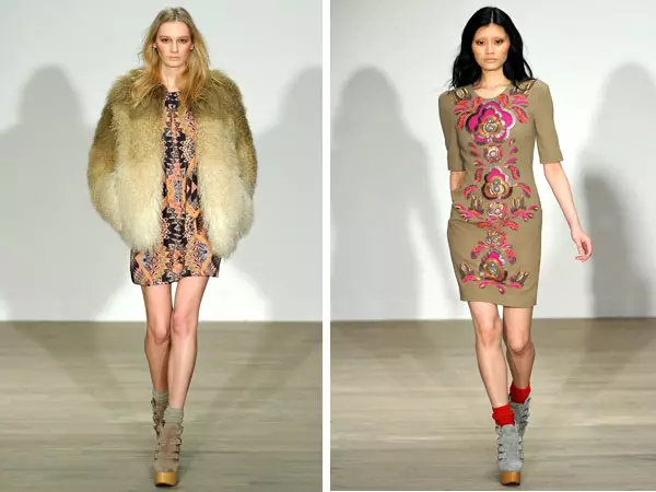 Matthew Williamson Fall 2011 | Wythnos Ffasiwn Llundain | Tudalen 3