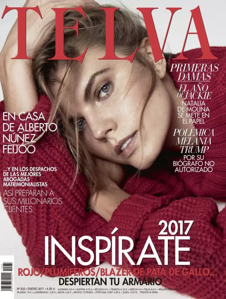 Maryna Linchuk Havas Nin Vidante Ruĝon en TELVA Kovra Rakonto