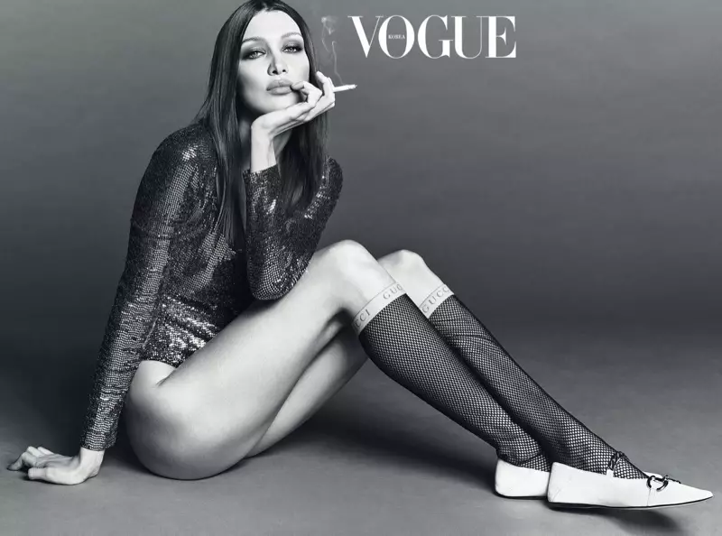 Bella Hadid waxay u rogtay kulaylka Vogue Korea