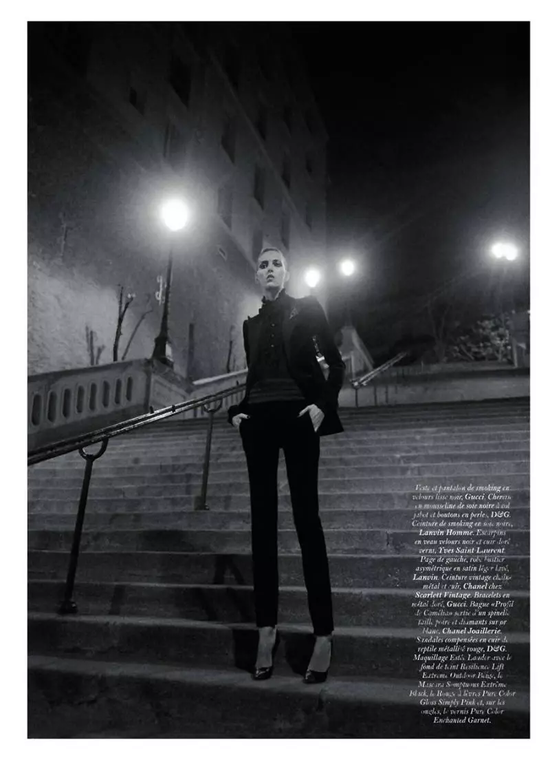 Anja Rubik ni Mikael Jansson para sa Vogue Paris Mayo 2011