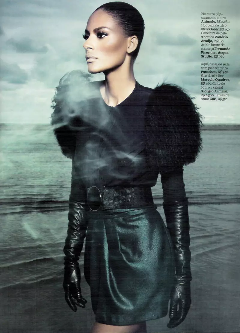 Emanuela de Paula Jacquesa Dequekera u Guerreira Futurista | Marie Claire Brazil, april 2010