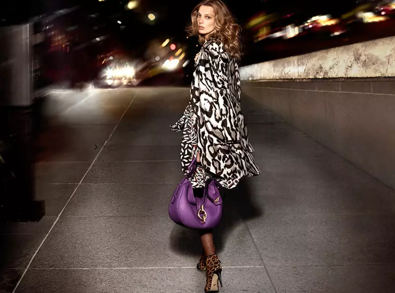 Diane von Furstenberg แตะ Daria Werbowy สำหรับโฆษณาฤดูใบไม้ร่วง 2013