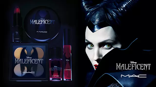 MAC ịchọ mma x Maleficent etemeete ahịrị nwere foto