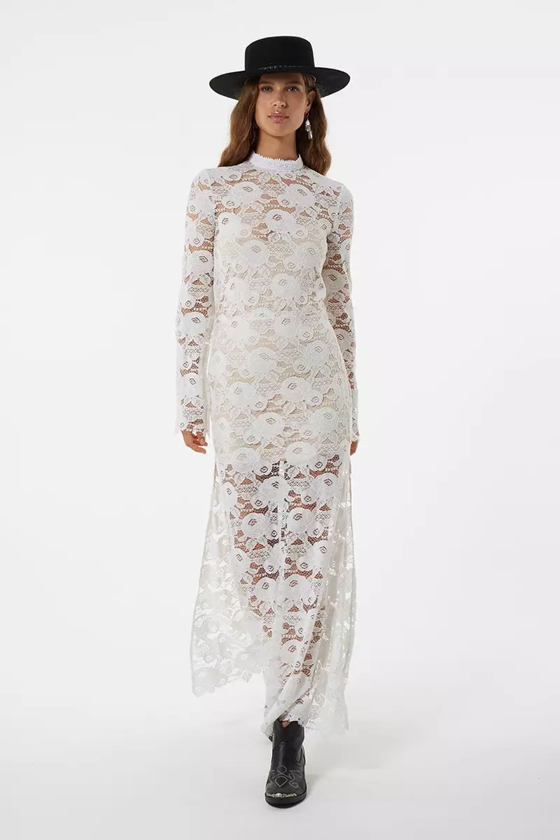 Spell Rosamond Lace maxi Dress