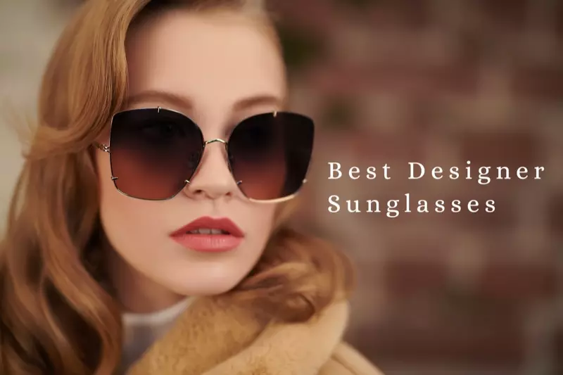 Beste Designer-sonbrille-vrouewinkel