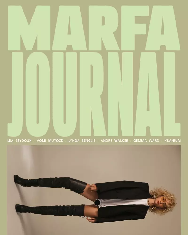 Tugann Gemma Ward Inspioráid do Gruaige Caiteach sa Marfa Journal