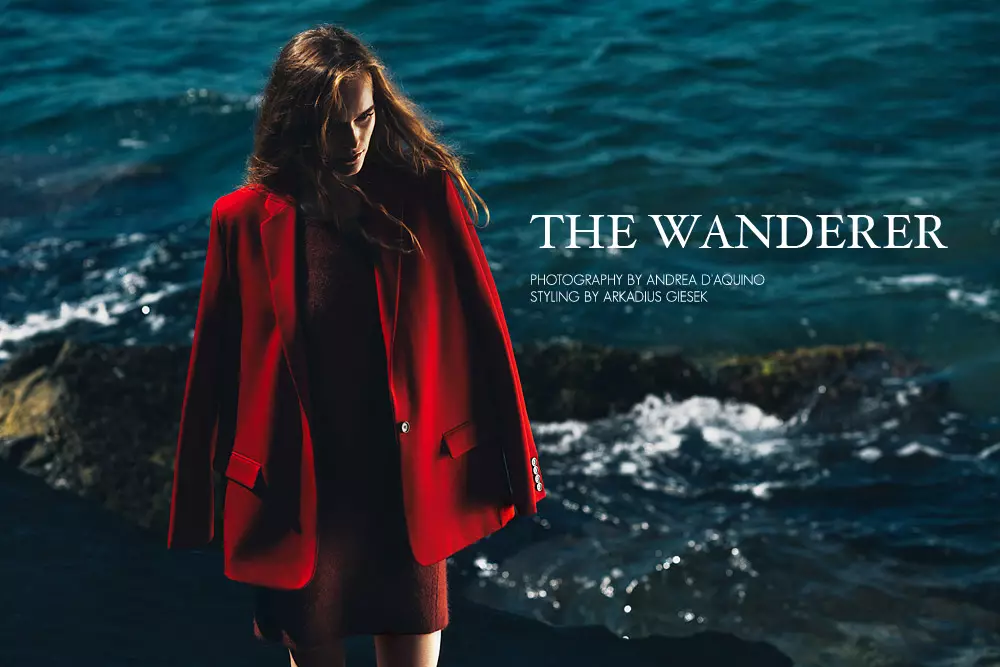 Martina Vobornikova vum Andrea D'Aquino am "The Wanderer" fir Fashion Gone Rogue