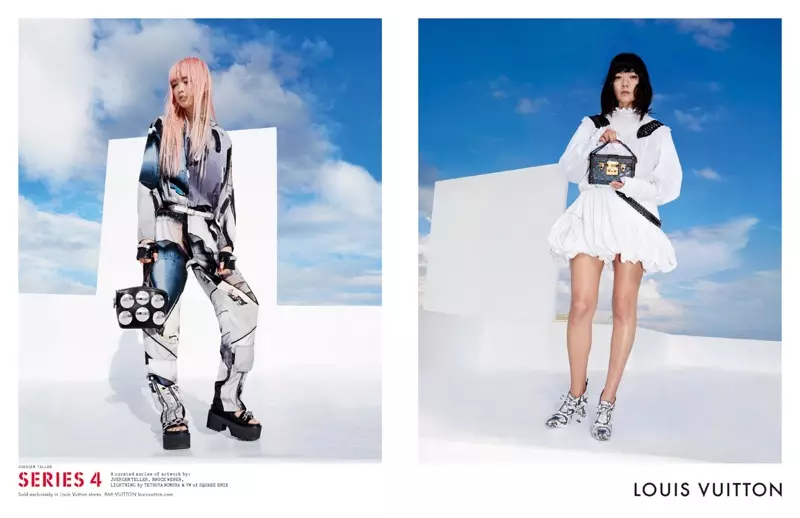 Fernanda Ly ati Doona Bae irawọ ni ipolongo orisun omi-ooru 2016 Louis Vuitton ti a ya aworan nipasẹ Juergen Teller