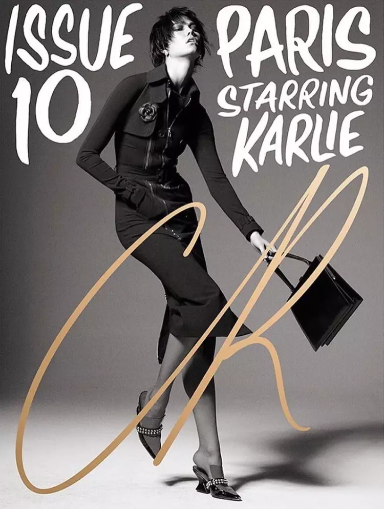 U-Karlie Kloss ku-CR Fashion Book Spring-Summer 2017 Cover