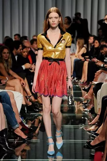 პრინტები და შარვალი: Louis Vuitton's Cruise 2015 კოლექცია მონაკოში