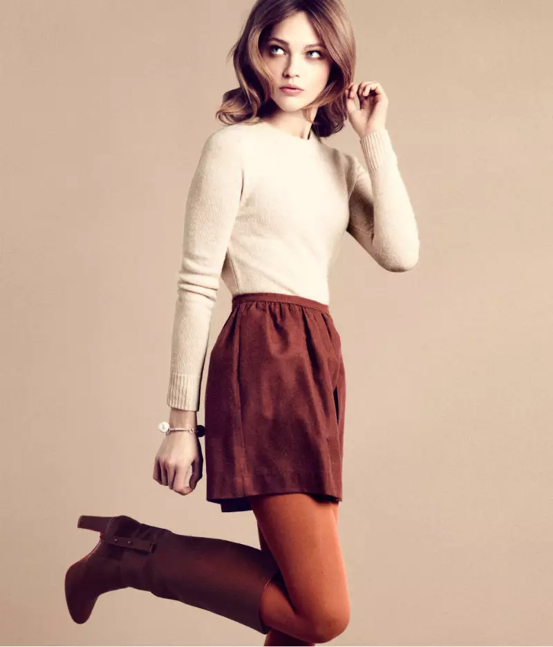 Sasha Pivovarova for H&M høsten 2011