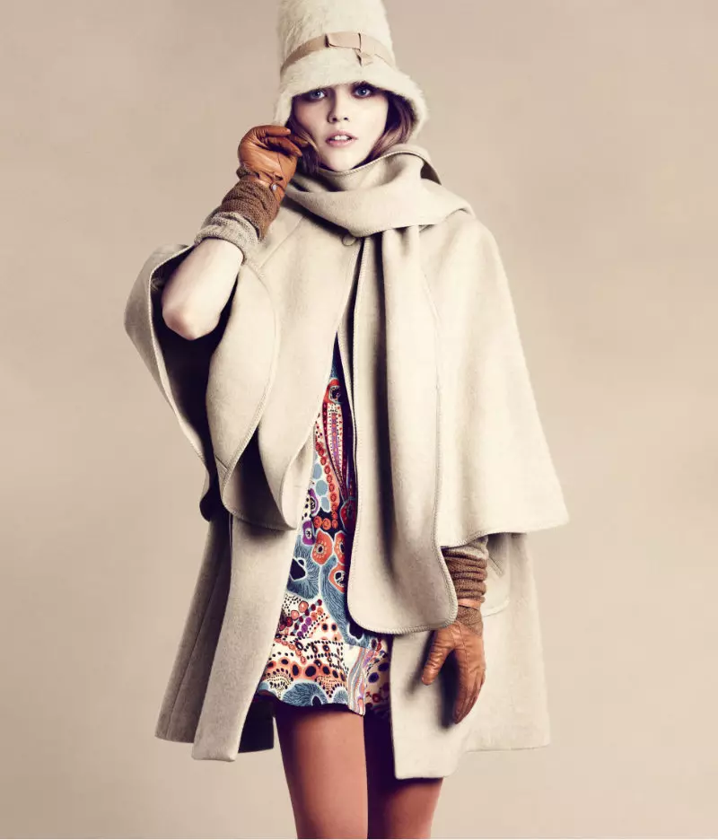 Sasha Pivovarova alang sa H&M Fall 2011