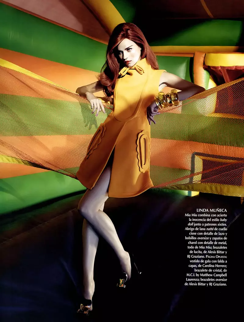 Egle Tvirbutaite af Micaela Rossato for Vogue Latin America oktober 2010