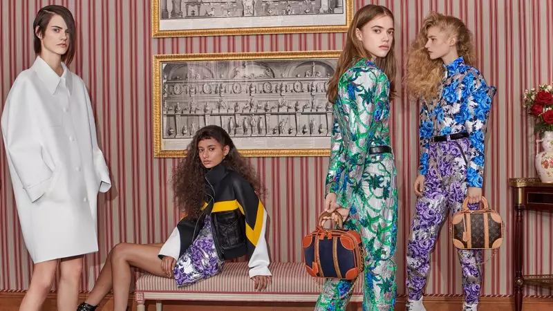 Louis Vuitton bahar 2019 reklam kampanyasından bir görüntü