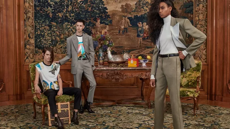 Collier Schorr mengambil gambar kempen musim bunga-musim panas Louis Vuitton 2019