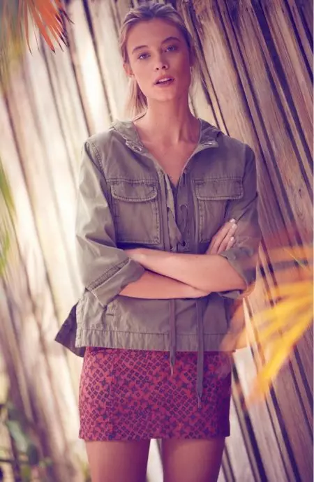 Barbara di Creddo modela looks boêmios de verão da Free People