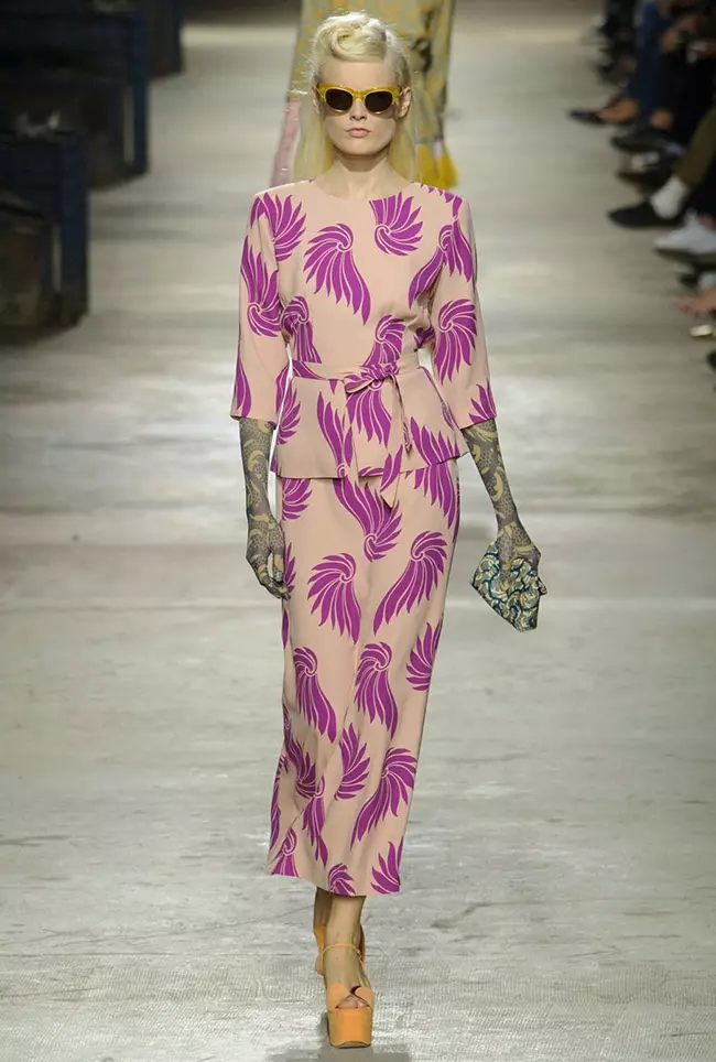 Dries Van Noten 2016 بهار / اونهاري