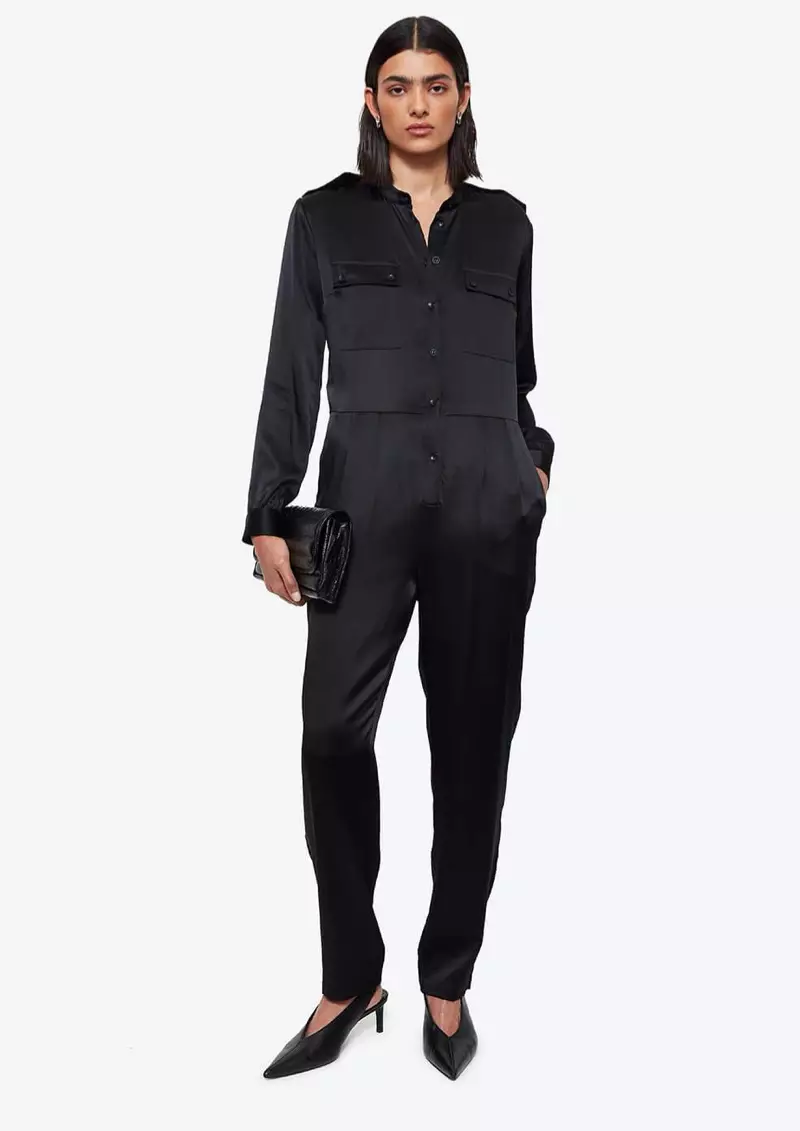 Anine Bing x Helena Christensen Rosalie Jumpsuit $499