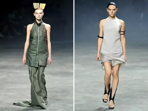 Rick Owens Spring 2011 | Beke ea Feshene ea Paris | Leqephe 3