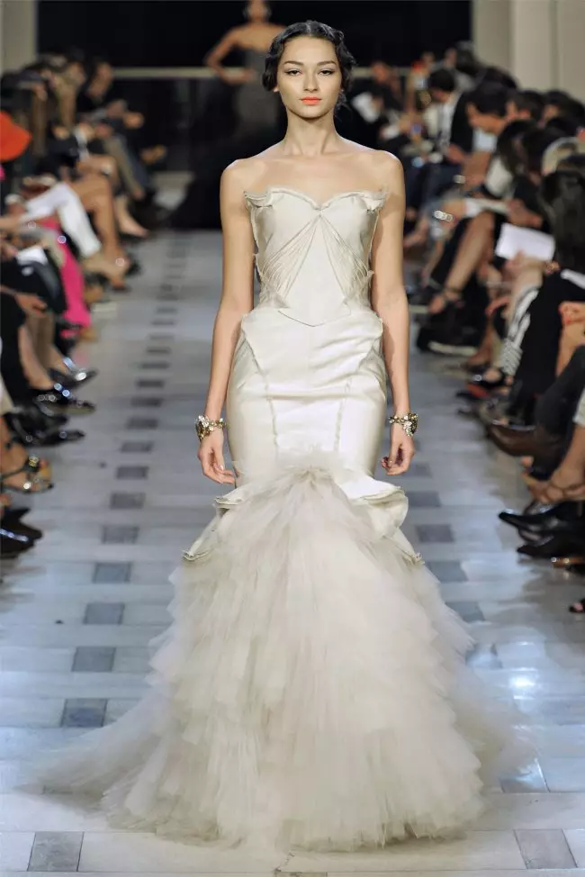 Zac Posen ጸደይ 2012 | የኒውዮርክ ፋሽን ሳምንት