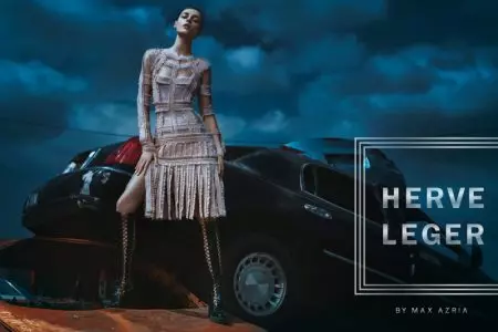 Herve Leger 為 2016 年秋季廣告大片打造垃圾場場景