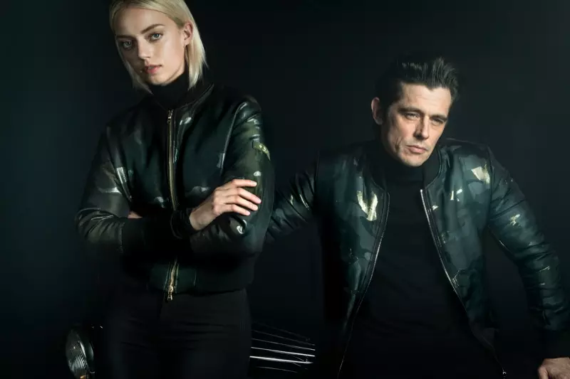 Pyper America Smith en Werner Schreyer front Tatras 'hjerst-winter 2016 kampanje