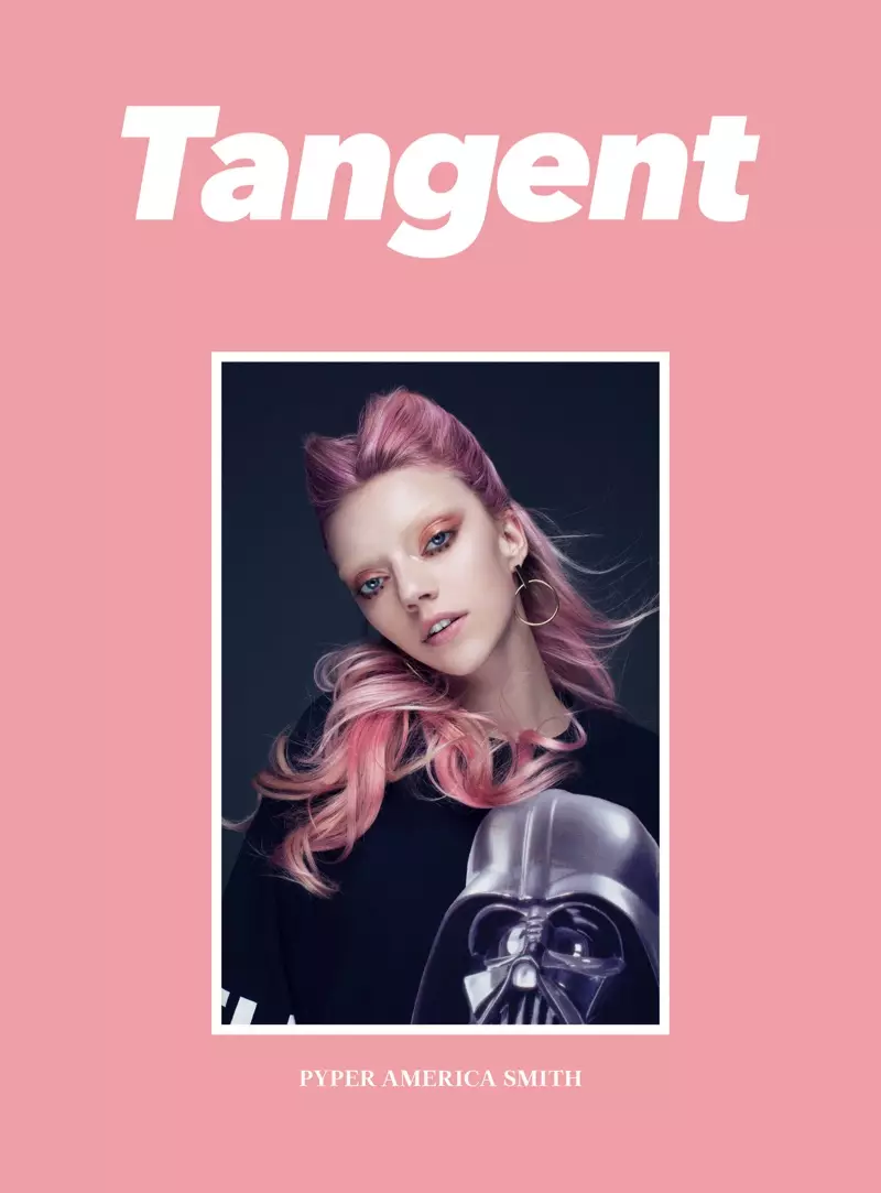 Pyper America Smith sur la couverture du magazine Tangent