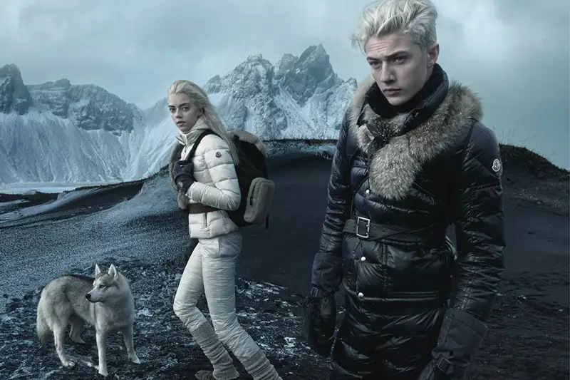 Pyper America Moncler Fall '15 reklamalari bilan moda sayohatiga chiqdi