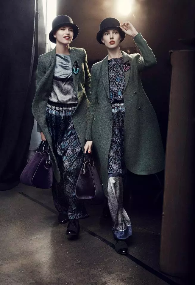 La campaña Otoño 2013 de Emporio Armani incluye a Jacquelyn Jablonski, Ruby Aldridge y más