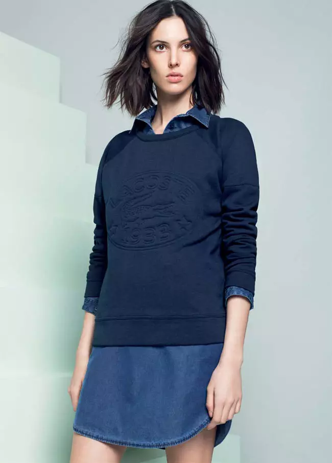 Lacoste slavi Ruby Aldridge za svoju kolekciju prije jeseni 2013