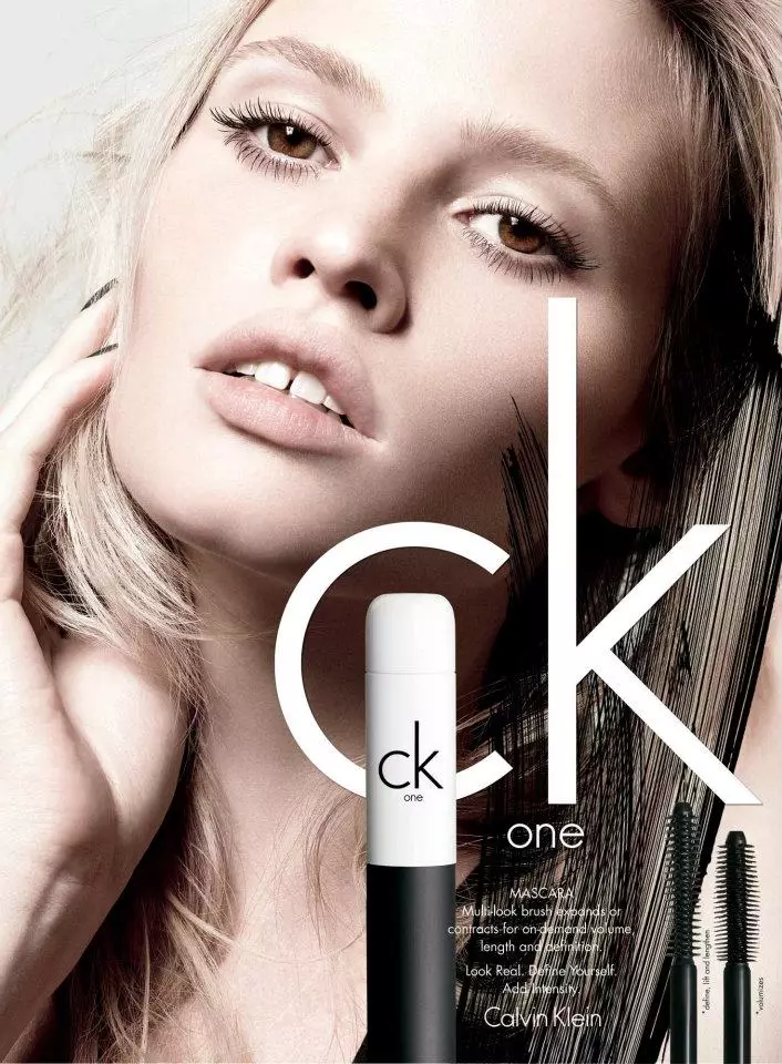 Lara Stone, Abbey Lee Kershaw, Fei Fei Sun, Ruby Aldridge och andra för CK One Cosmetics S/S 2012-kampanj av David Sims