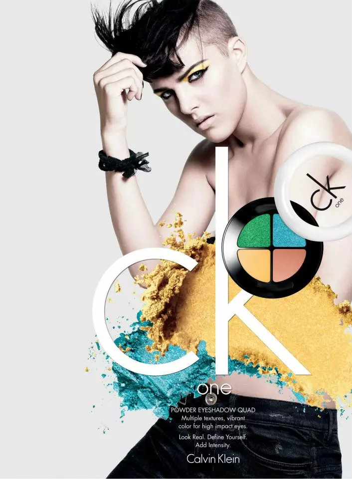 Lara Stone, Abbey Lee Kershaw, Fei Fei Sun, Ruby Aldridge y otros para la campaña CK One Cosmetics S/S 2012 de David Sims