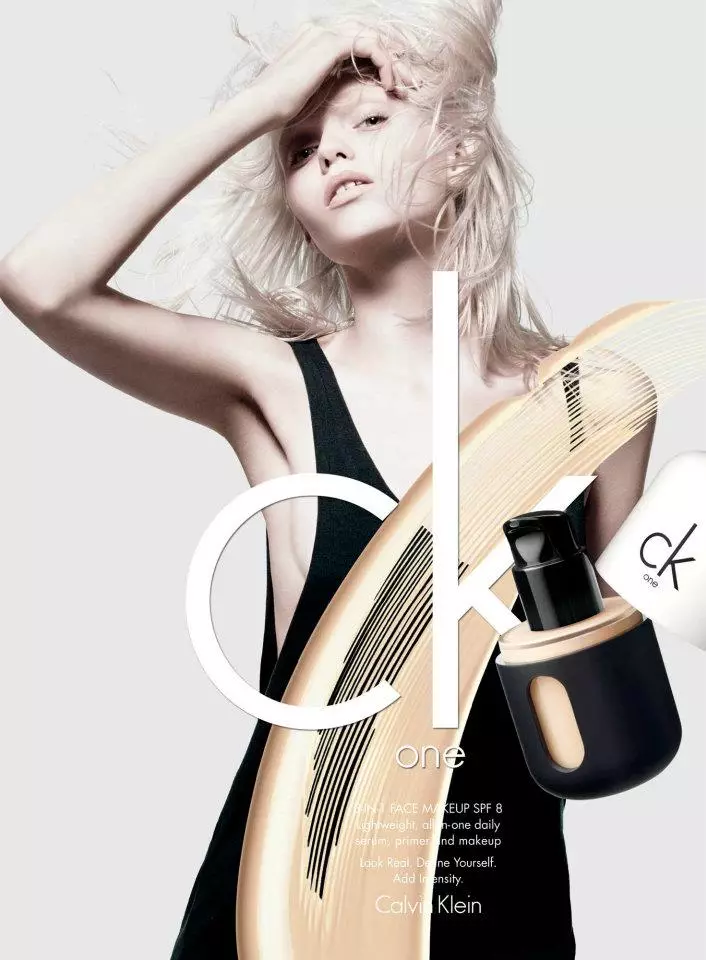 U-Lara Stone, u-Abbey Lee Kershaw, u-Fei Fei Sun, u-Ruby Aldridge & Abanye be-CK One Cosmetics S/S 2012 Campaign ka-David Sims