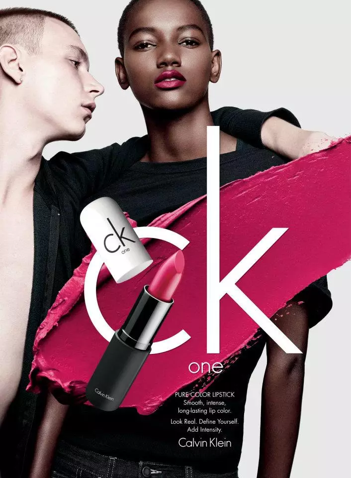 Lara Stone, Abbey Lee Kershaw, Fei Fei Sun, Ruby Aldridge e outros para a campanha CK One Cosmetics S/S 2012 por David Sims