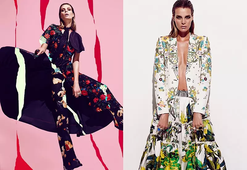 Fresh Florals: un mix di stampe floreali in stile tropicale e romantico fa una dichiarazione