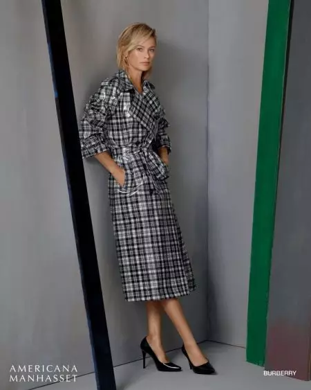 Carolyn Murphy, Joan Smalls Look Luxe i Americana Manhassets ferie 2017-kampagne