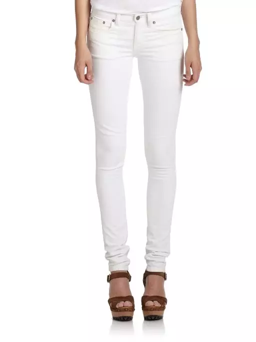 Polo Ralph Lauren - Jean skinny blanc