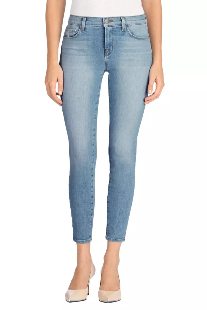 J Brand 835 Mid-Rise Capri li Beach Line