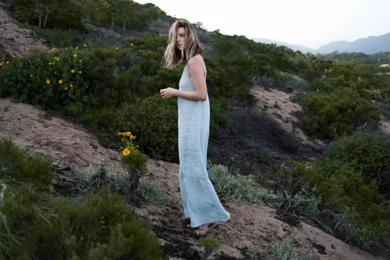 J Brand Maureen Maxi Dress in Scenario