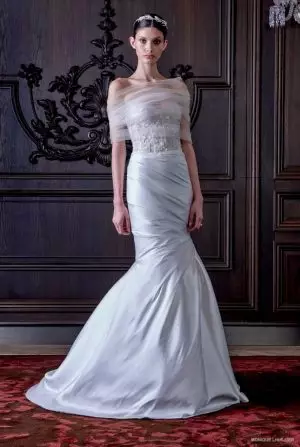 Monique Lhuillier Embraces Implengan pikeun Spring Bridal Line