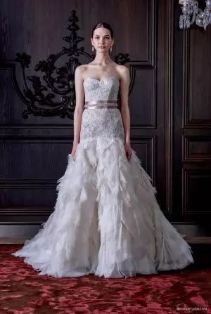 Monique Lhuillier nganut Fantasi kanggo Spring Bridal Line