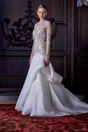 Monique Lhuillier nganut Fantasi kanggo Spring Bridal Line