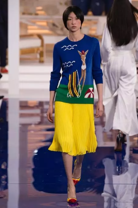 Ralph Lauren Channels Island Vibes สำหรับฤดูใบไม้ผลิปี 2018