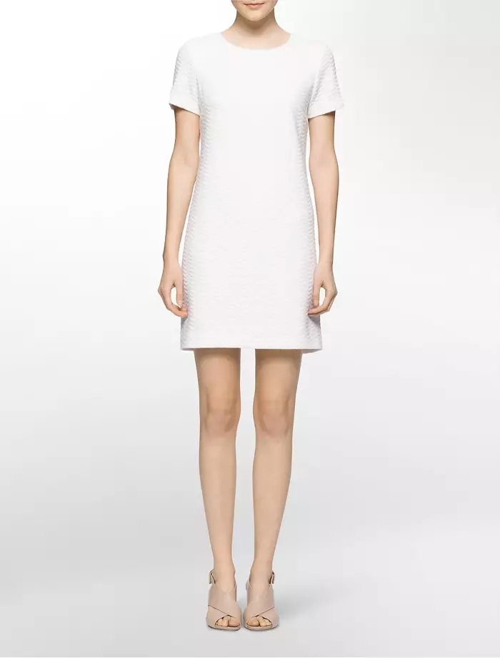 UCalvin Klein White Label Shift Dress