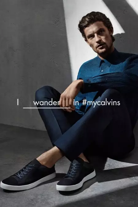 Calvin Klein White Label Sorotan Gaya Canggih kanggo Spring '16 Ads