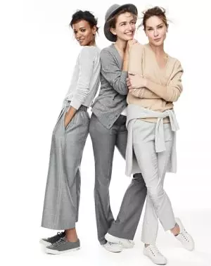 J. Crew utiliza Top Models para a súa guía de estilo de outono