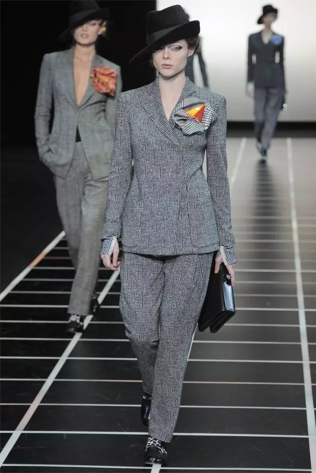 Giorgio Armani kuz 2012 | Milan moda haftaligi
