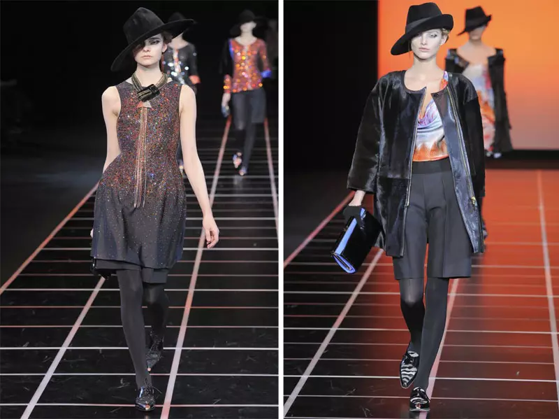 Giorgio Armani Fall 2012 | Beke ea feshene ea Milan