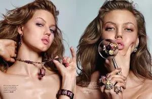 Η Lindsey Wixson παίρνει το κοντινό της σχέδιο για το 10 περιοδικό Editorial