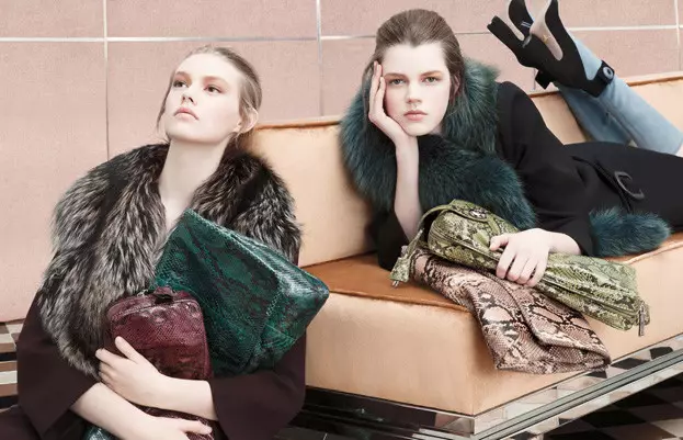 Campagna Prada Autunno 2011 | Frida Gustavsson, Kelly Mittendorf, Julia Zimmer e altri di Steven Meisel